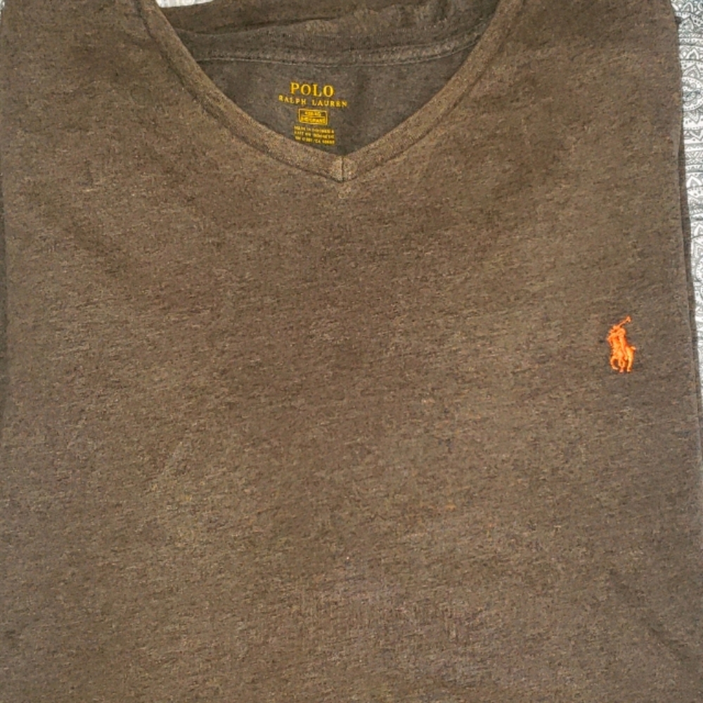 Mens polo v next tee shirt